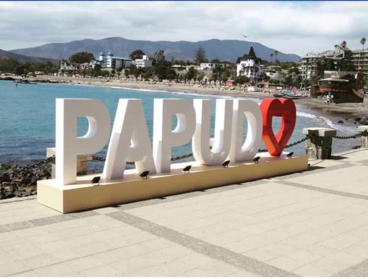 Resort Papudo Laguna, Vista Laguna Y Mar Wifi エクステリア 写真